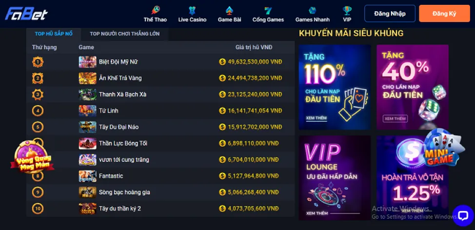 Các ưu đãi độc quyền và chương trình VIP K9CC